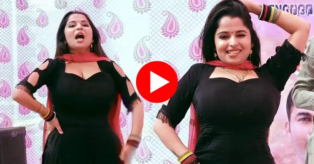 Haryanvi Dance : सपना चौधरी के डांस पर भारी पड़ा मुस्कान बेबी का ठुमका लाख लाख का