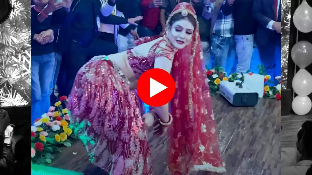 Gori Nagori Dance : गोरी नागोरी ने ठुमकों से हिला दिया स्टेज, स्टेप देख नाचने लगे फैंस