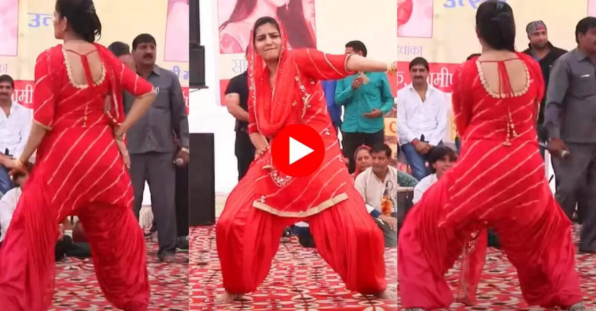 Sapna Choudhary Dance : इंग्लिश मीडियम मै पढी लिखी सूं पर सपना ने लगाए हैव्वी झटके