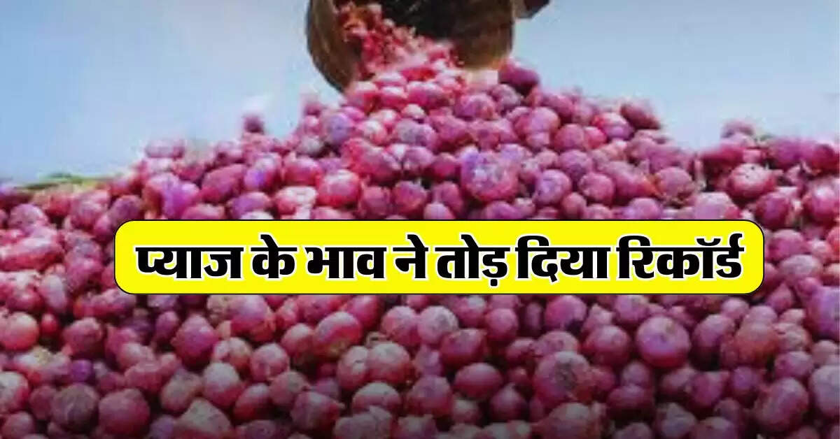 Onion Price : प्याज के भाव ने तोड़ दिया रिकॉर्ड, 246 रुपये पहुंची कीमत