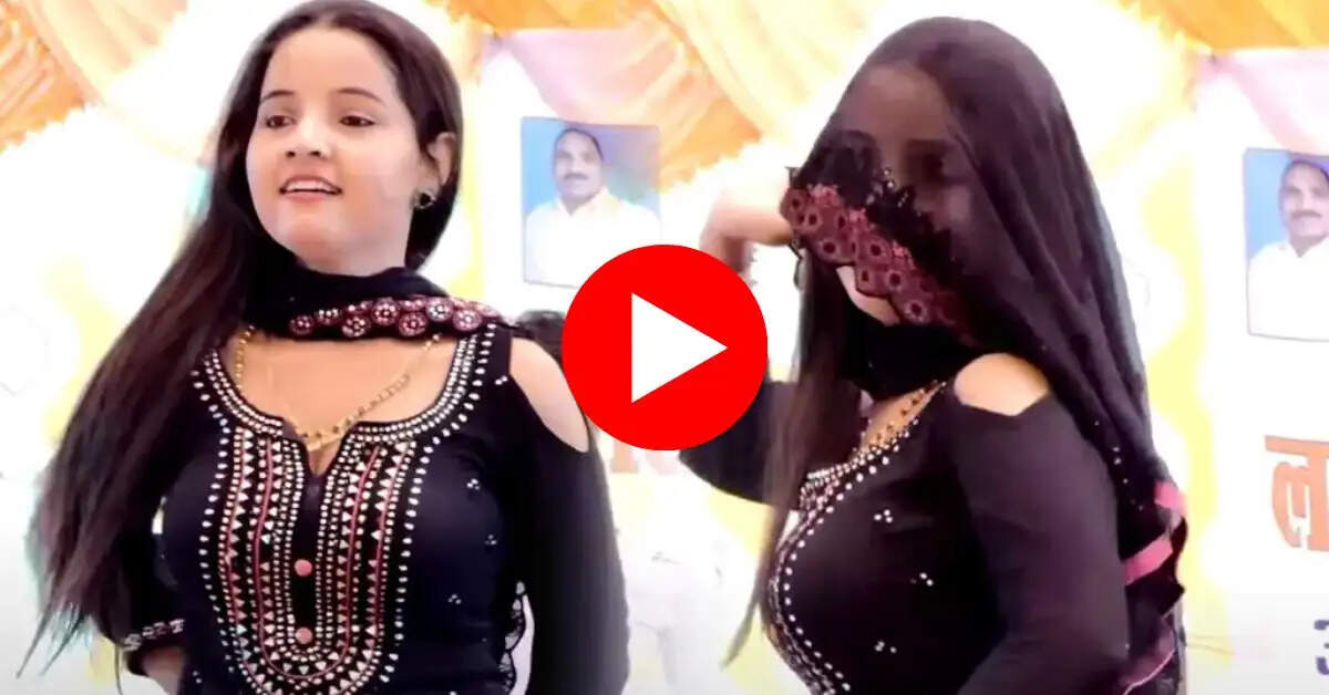 Haryanvi Dance Video : चुन्नी ओढ़े सुनीता बेबी ने दिखाई हसीन अदाएं, देख लोगों को आया पसीना