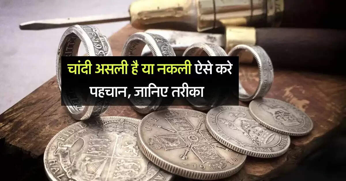 Identification of real or fake silver : चांदी असली है या नकली ऐसे करे पहचान, जानिए तरीका