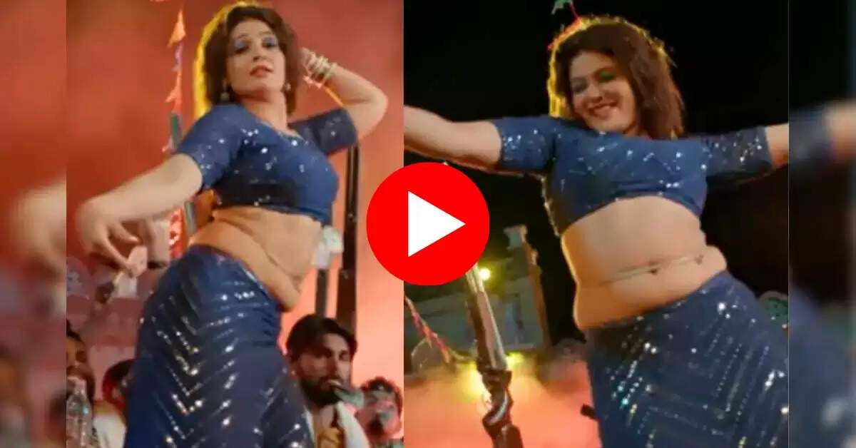 Gori Nagori Dance : गोरी नागोरी ने डीजे पर किया गदर का डांस, फुर्ती देख बूढ़ों में भी आया जोश