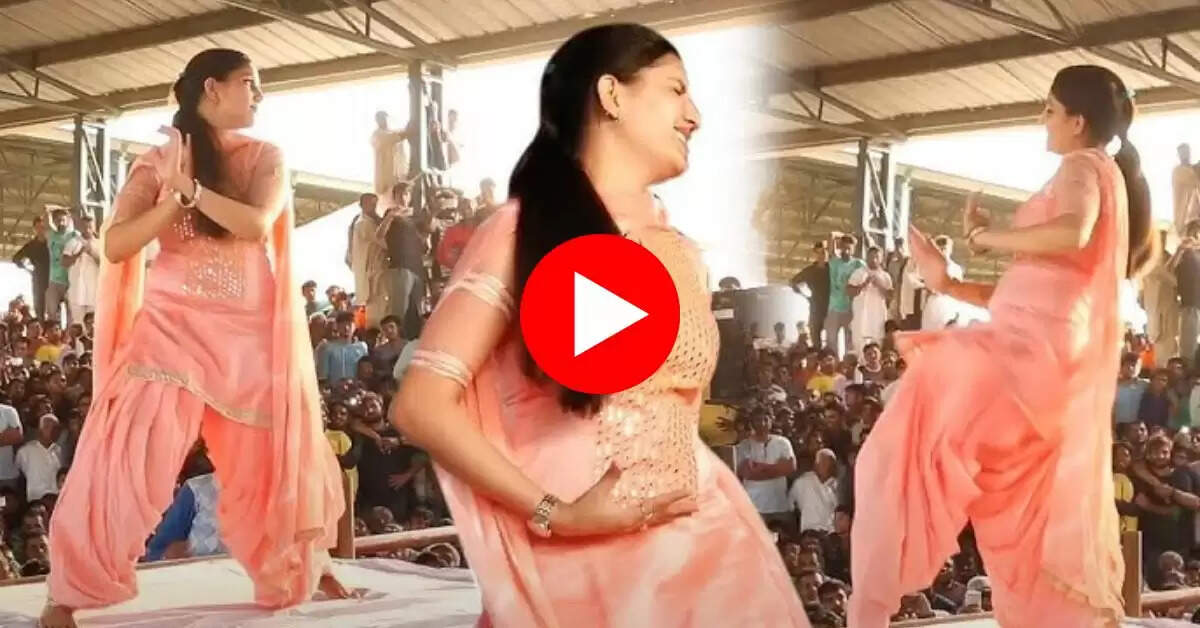 Sapna Choudhary Hit Dance : हुस्न का लाड़ा सॉन्ग पर सपना ने दिलकश अंदाज में लगाए ठुमके, पब्लिक हुई दीवानी
