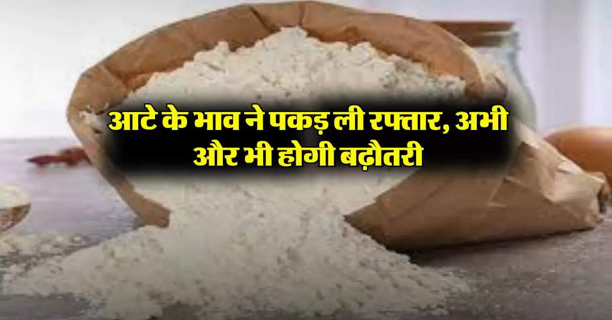 wheat flour price : आटे के भाव ने पकड़ ली रफ्तार, अभी और भी होगी बढ़ौतरी, इतने रुपये किलो पहुंचे रेट