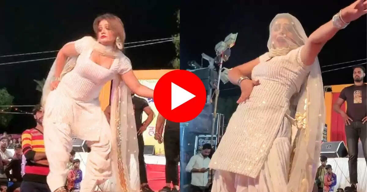 Gori Nagori Dance : गोरी नागोरी ने सपना चौधरी की कर दी सिट्टी-बिट्टी गुल