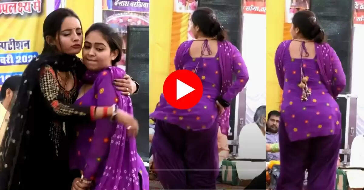 Haryanvi Dance : RC उपाध्याय और सुनीता बेबी ने स्टेज पर काटा गदर, बोली मेरे लाड़ लडाना ठीक ना...