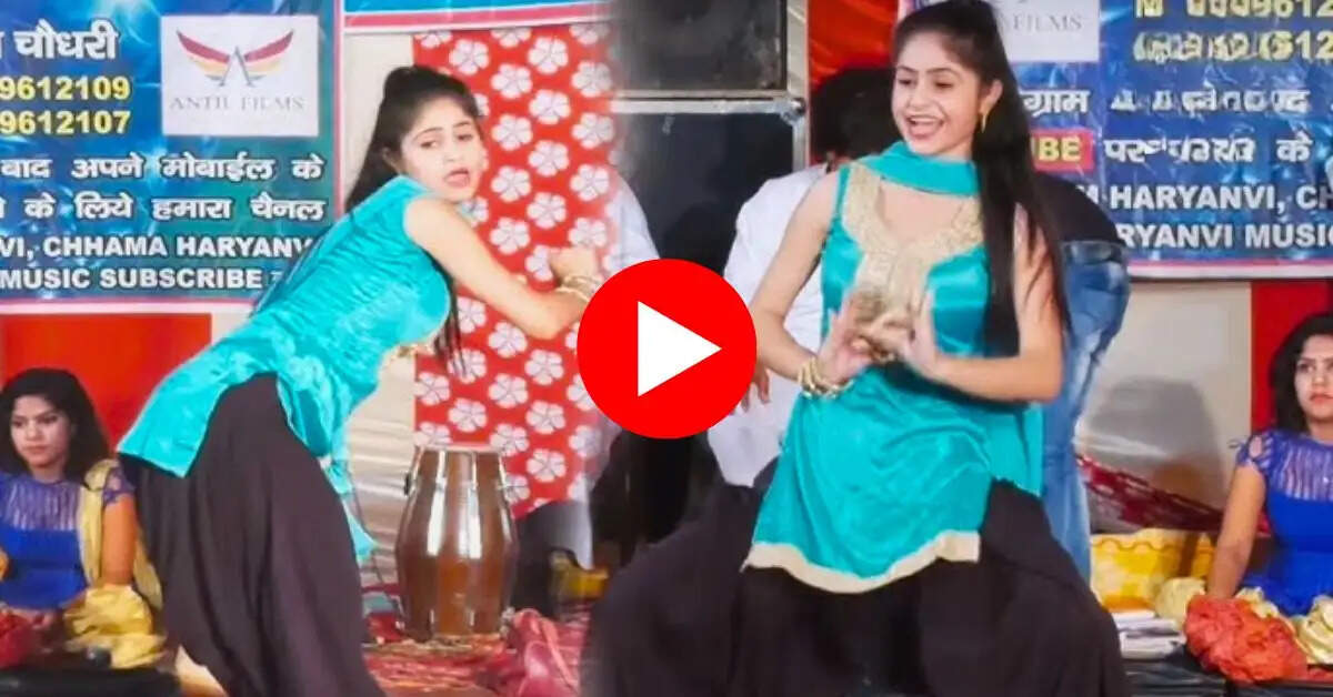 Haryanvi Dance : पीले लहंगे में मानवी चौधरी ने लगाए जोरदार ठुमके, डांस में किया सपना चौधरी को भी फेल