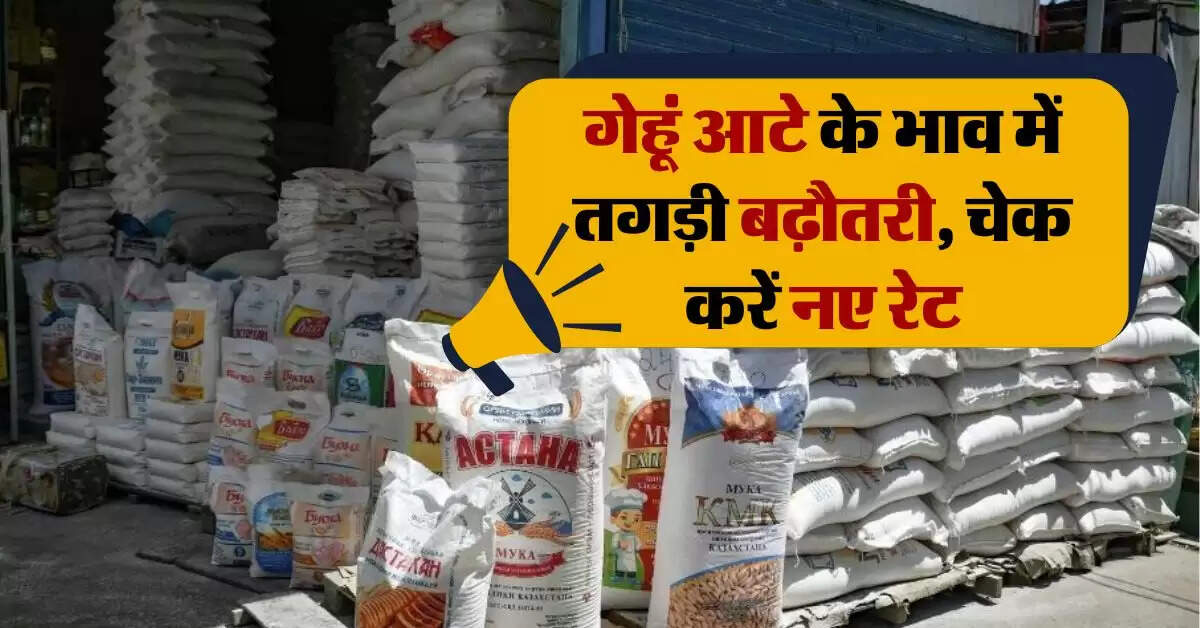 Wheat Flour Price : गेहूं आटे के भाव में तगड़ी बढ़ौतरी, चेक करें नए रेट