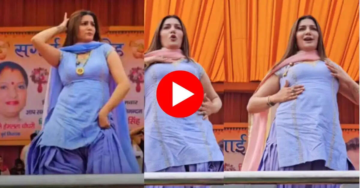 Haryanvi Dance : हरियाणवी गाने पर खुले बालों में सपना के कातिलाना डांस मूव्स देख फैंस हुए क्रेजी