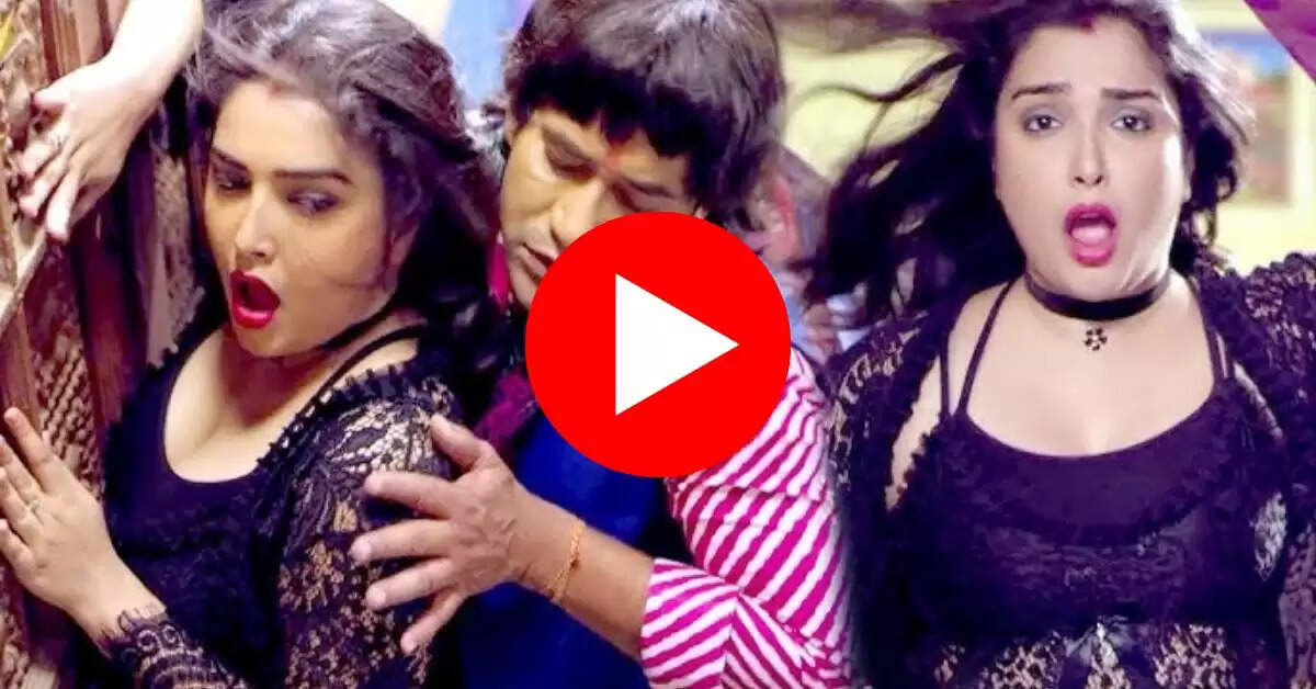 Bhojpuri Dance Video : आम्रपाली दुबे ने साड़ी पहन हिलाया भारी फिगर, देख निरहुआ हुआ बेकाबू