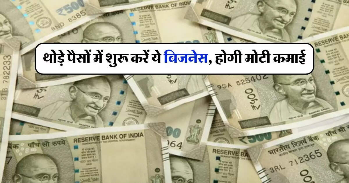 Business idea : थोड़े पैसों में शुरू करें ये बिजनेस, होगी मोटी कमाई