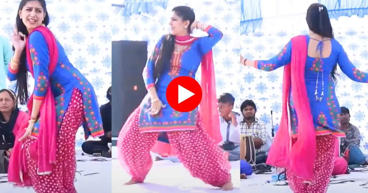 Sapna Choudhary : घूंघट का फटकारा पर सपना चौधरी ने कमरतोड़ डांस से लूटी महफिल