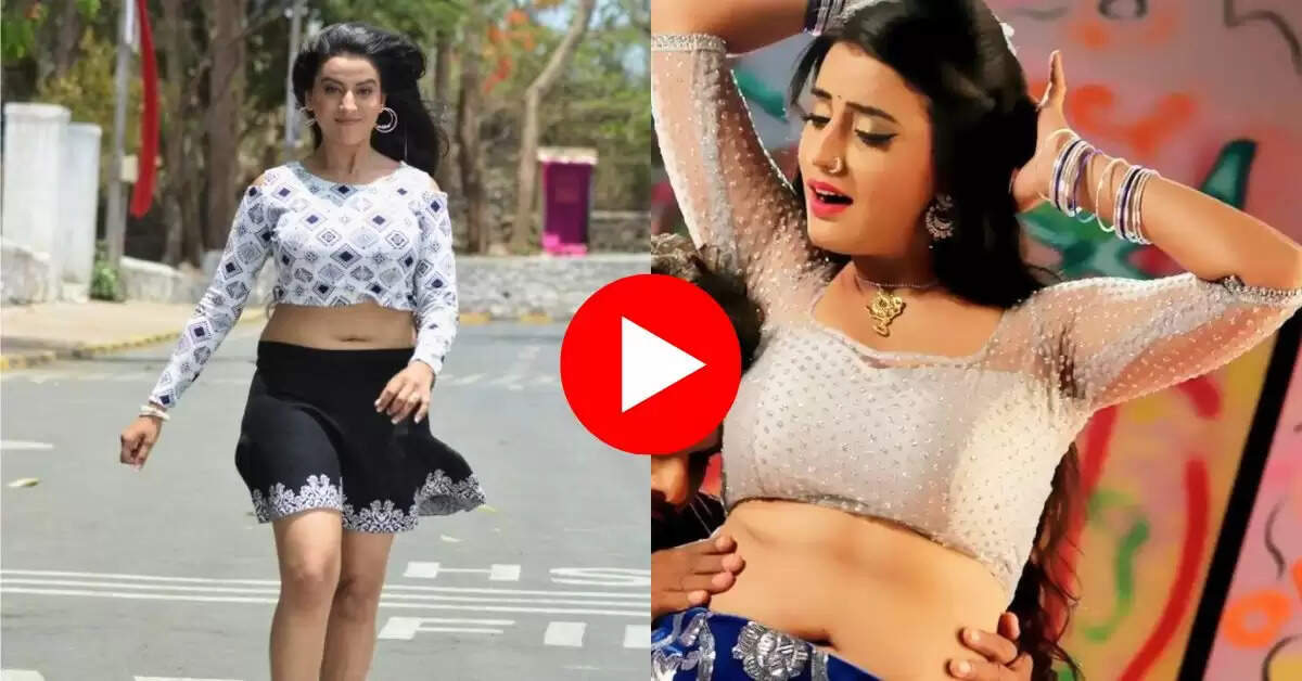 Akshara Singh Dance Video मिनी स्कर्ट पहन अक्षरा ने जमकर लगाए ठुमके, डांस देख फिदा हुए फैंस