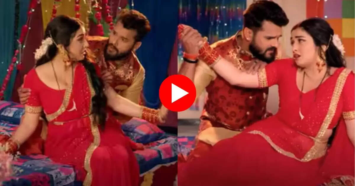 Bhojpuri Dance : आम्रपाली ने खेसारी संग बंद कमरे में किया गजब का डांस, लोग बार-बार देख रहे वीडियो