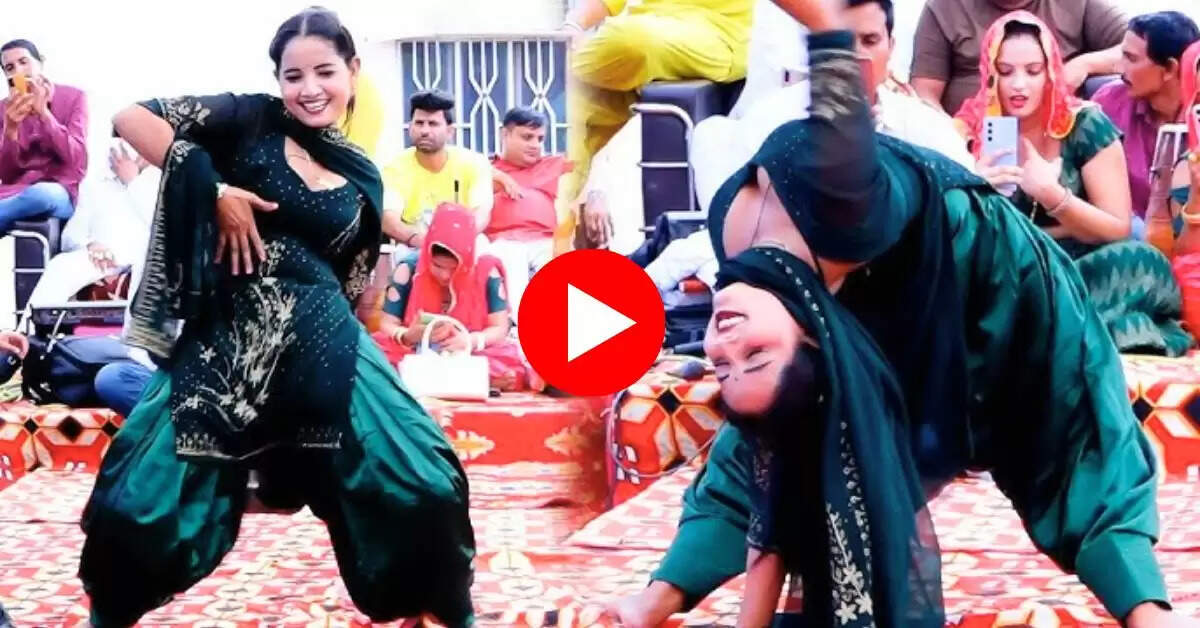Haryanvi Dance : डीजे पर जब नाचे रे बैरन गाने पर सुनीता बेबी ने मटकाई पतली कमर