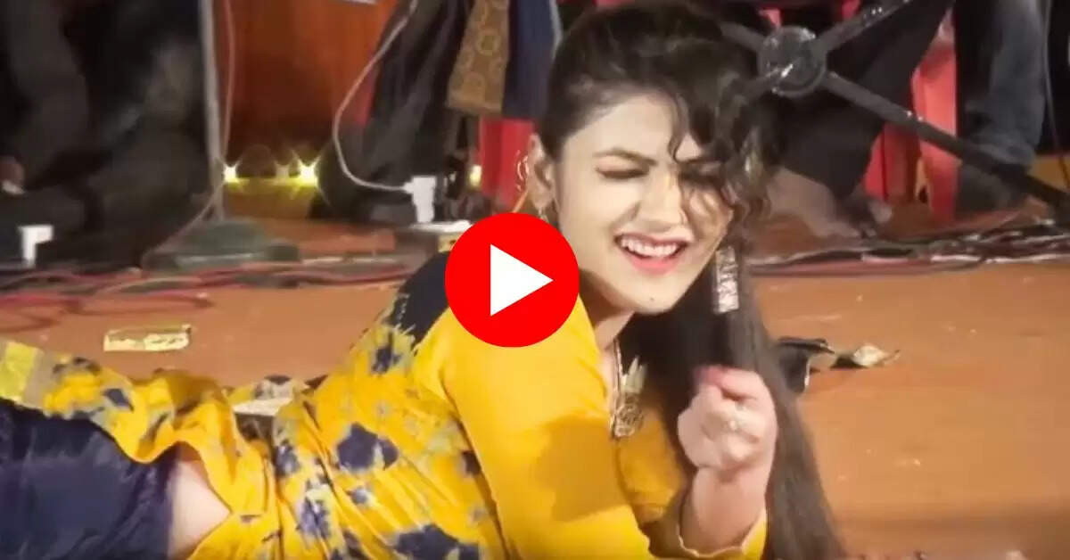 Gori Nagori Hit Dance : तागड़ी पर गोरी ने किया धांसू डांस, सपना चौधरी को भूले लोग
