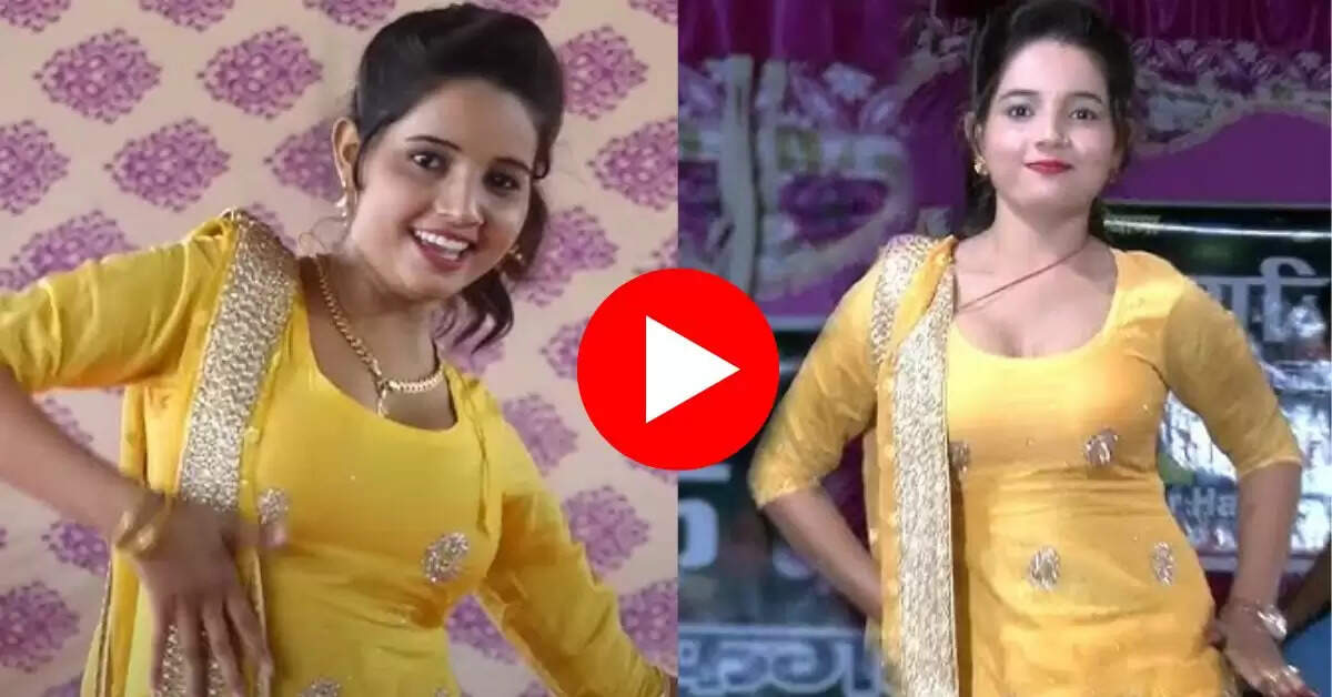 sunita baby ka dance : सुनीता बेबी ने 'तागड़ी' पर हिलाया हैवी फिगर, भीड़ का फिसला मन