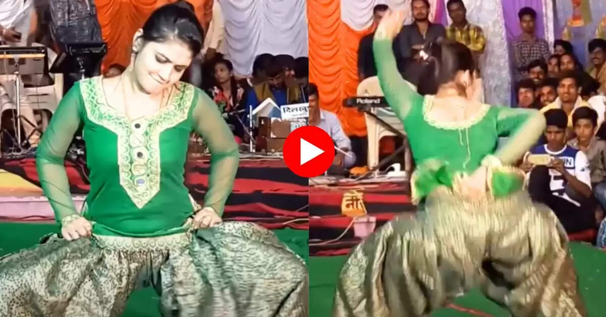 Gori Nagori ka Dance : गोरी नागोरी ने बार बार झुक-झुककर किए ऐसे Dance स्टेप्स, मच गई खलबली