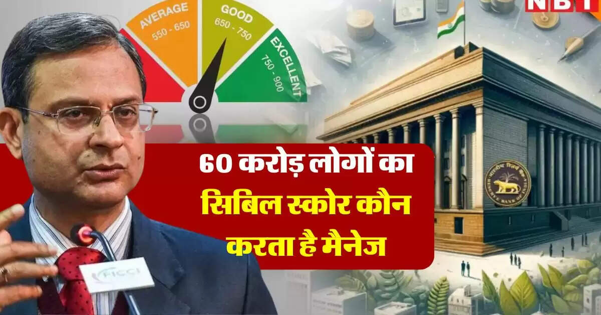 CIBIL Score : 60 करोड़ लोगों का सिबिल स्कोर कौन करता है मैनेज