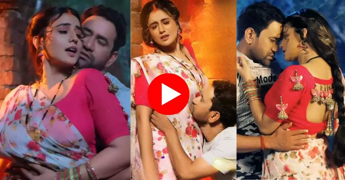Bhojpuri Dance : चांदनी रात में अक्षरा सिंह ने दिखाई दिलकश अदाएं, देख निरहुआ हुए रोमांटिक
