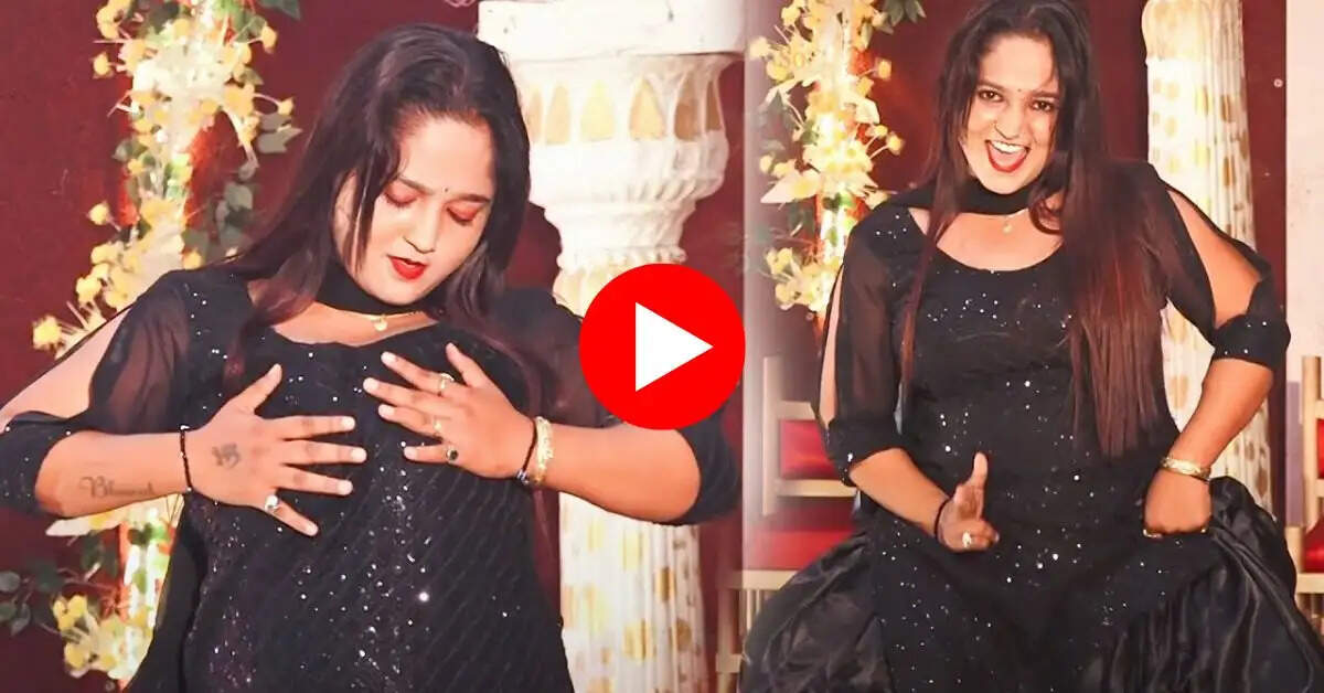 Ruby Choudhary Dance : रूबी चौधरी ने लटकों-झटकों से लूटा मजमा, डांस देख फैंस का मचला दिल