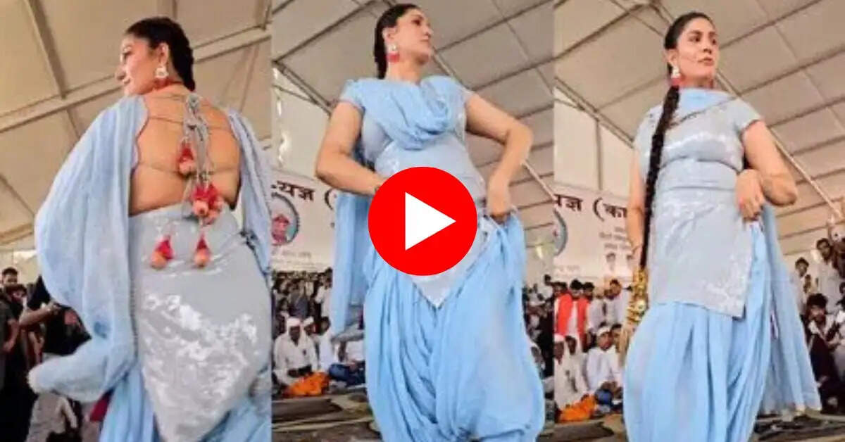 Sapna ka dance : डांस फ्लोर पर सपना ने कूद कूद के मारे ठुमके, सब हो गए दीवाने
