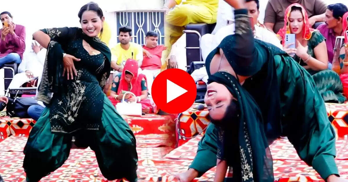 Sunita Baby Dance : चमचमाते सूट में सुनीता बेबी ने लगाए धमाकेदार ठुमके, मैडम सपना को छोड़ा पीछे