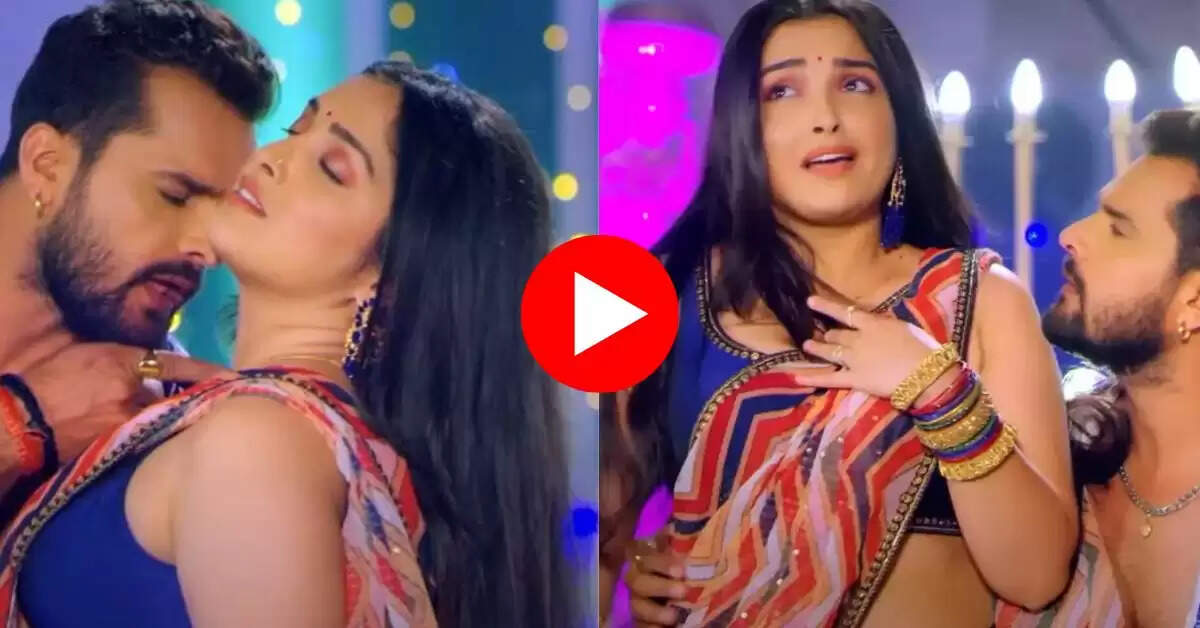 Bhojpuri Song : टूट जाई पलंग गाने पर आम्रपाली ने मटकाया हेवी फिगर