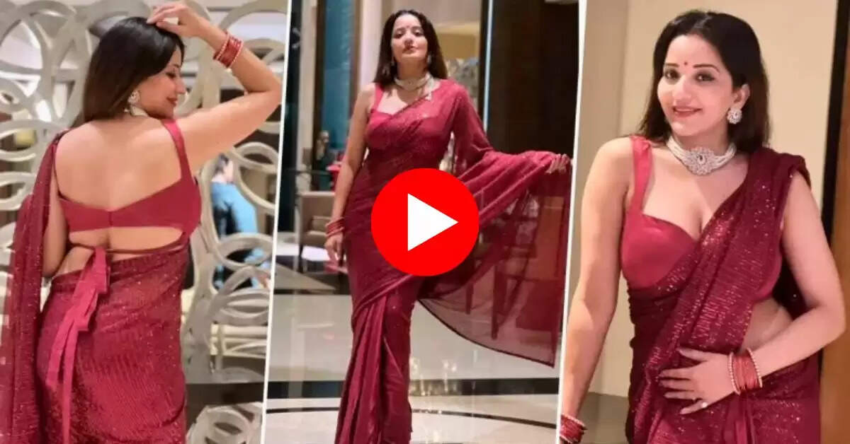 Bhojpuri Song : मोनालिसा ने लगाए जोरदार ठुमके, अदा देख पवन सिंह हुए फिदा 