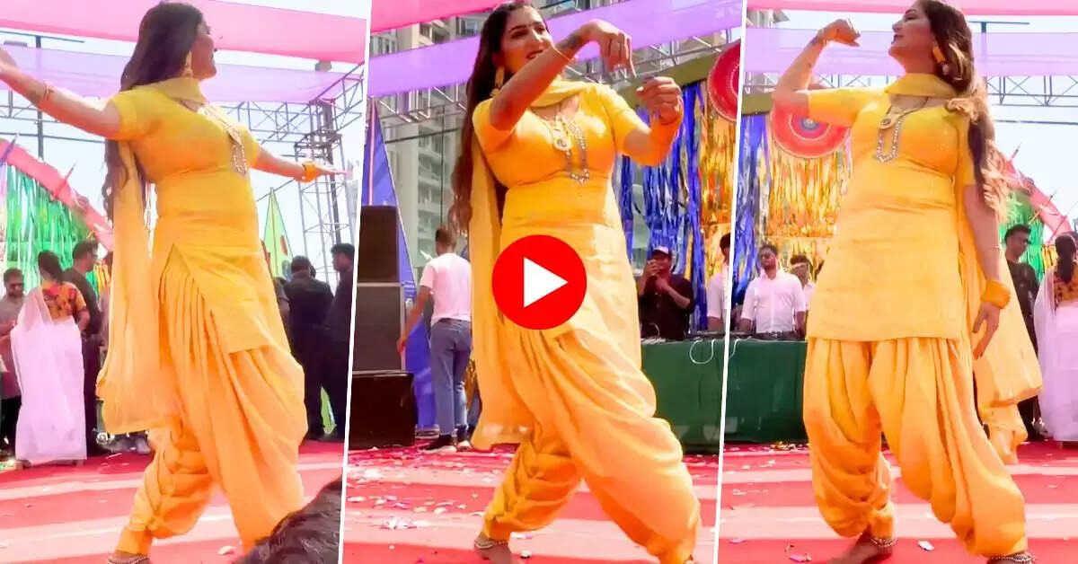 Sapna Choudhary Dance : सपना चौधरी की जबरदस्त डांस हुआ वायरल