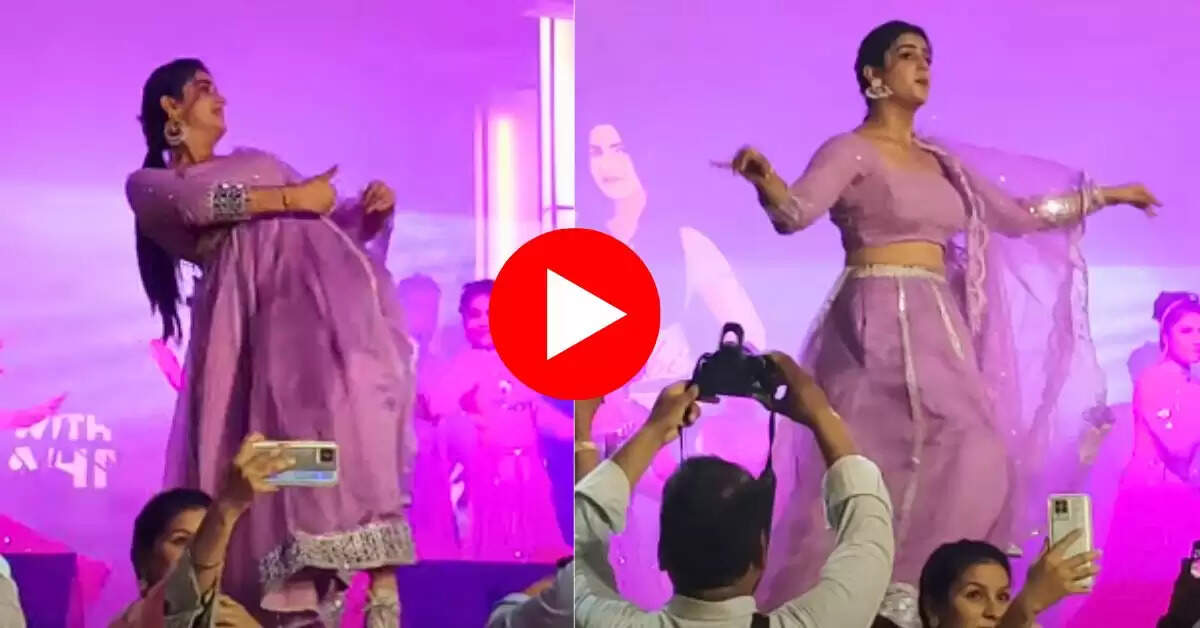 Pranjal Dahiya Dance : प्रांजल दहिया ने ठुमक ठुमक के किया डांस, लोग बोले खूबसूरती में सपना को देती है टक्कर