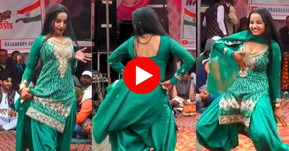 Haryanvi Dance : सुनीता बेबी ने ताबड़तोड़ ठुमकों से हिला डाला स्टेज, कातिलाना डांस मूव्स देख दर्शक भी झूम उठे