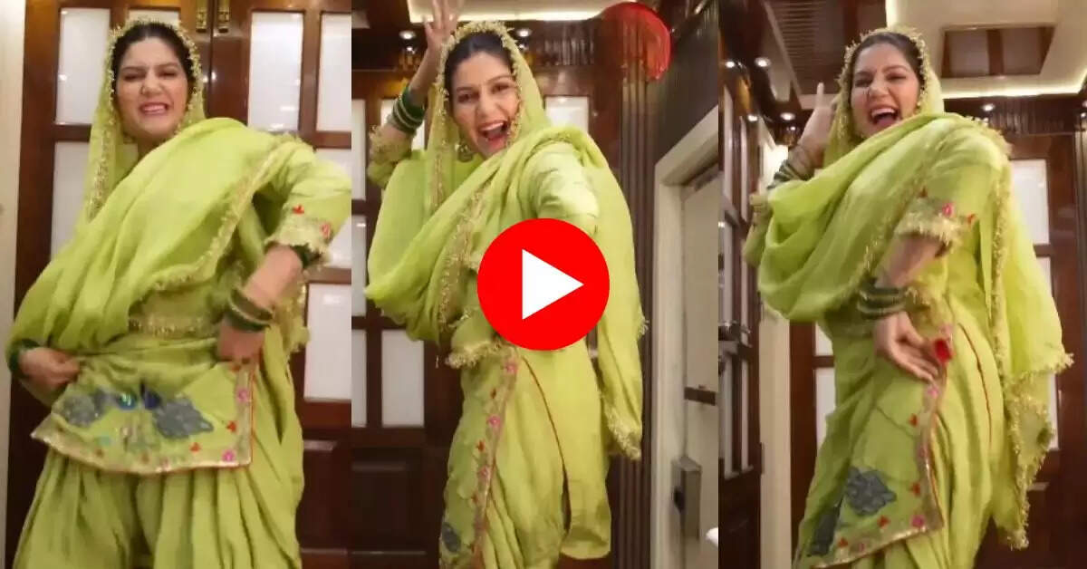 Sapna Ka Dance : हरियाणवी गाने पर सपना ने किया धमाकेदार डांस, देख झूमने लगे गांव के बूढ़े